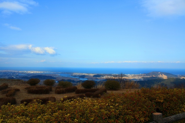 冬の朝熊山展望台