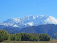 雪の大山北壁