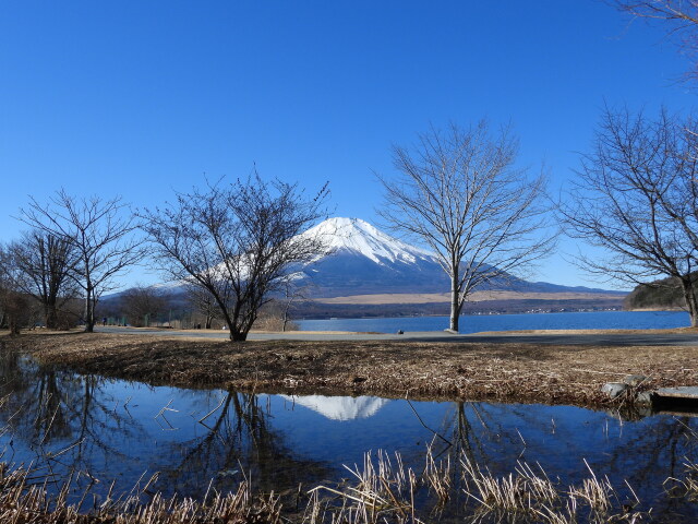 見つけた逆さ富士