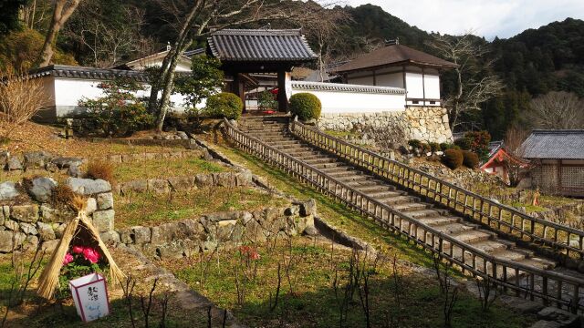 新春の奈良長谷寺