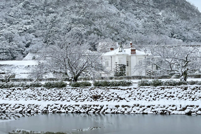 雪の鳥取城趾 2