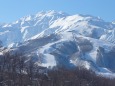 雪晴れの八方尾根