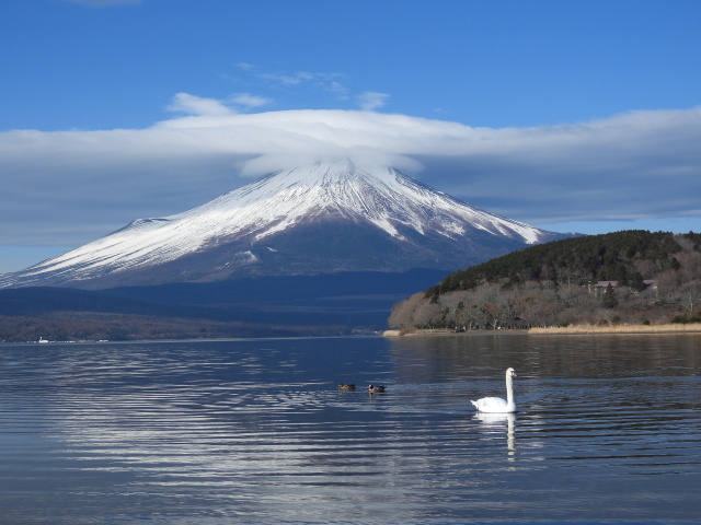 雲の富士山