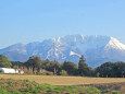 残雪の大山 早春