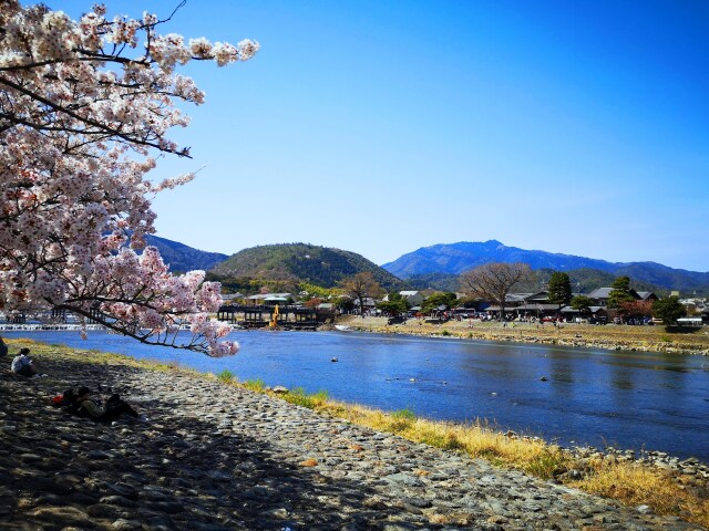 嵐山桂川