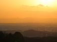 根引峠の夕景