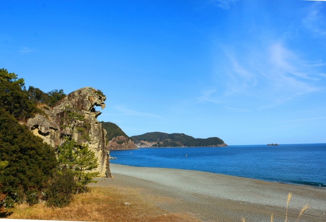 3月の熊野七里御浜