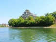 春の岡山城