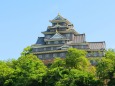 新緑の岡山城