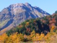 晩秋の焼岳