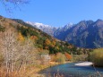 晩秋の上高地