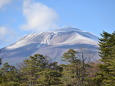 冠雪の浅間山