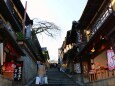 冬の京都の町並み