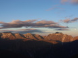 朝の立山と劔