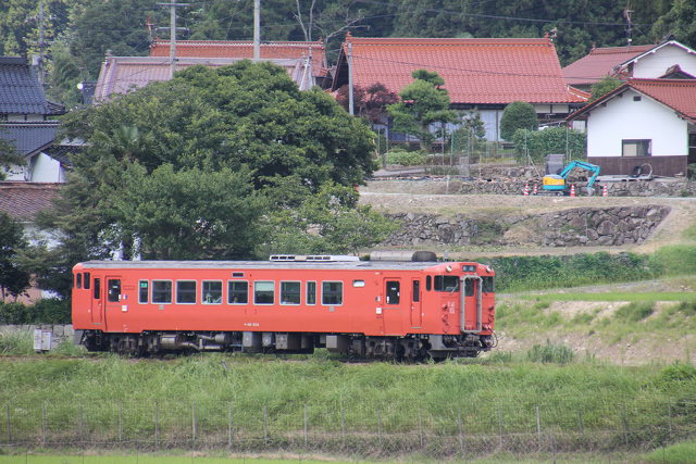 JR芸備線キハ40単行・赤