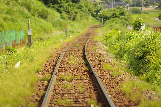 線路は続くよ