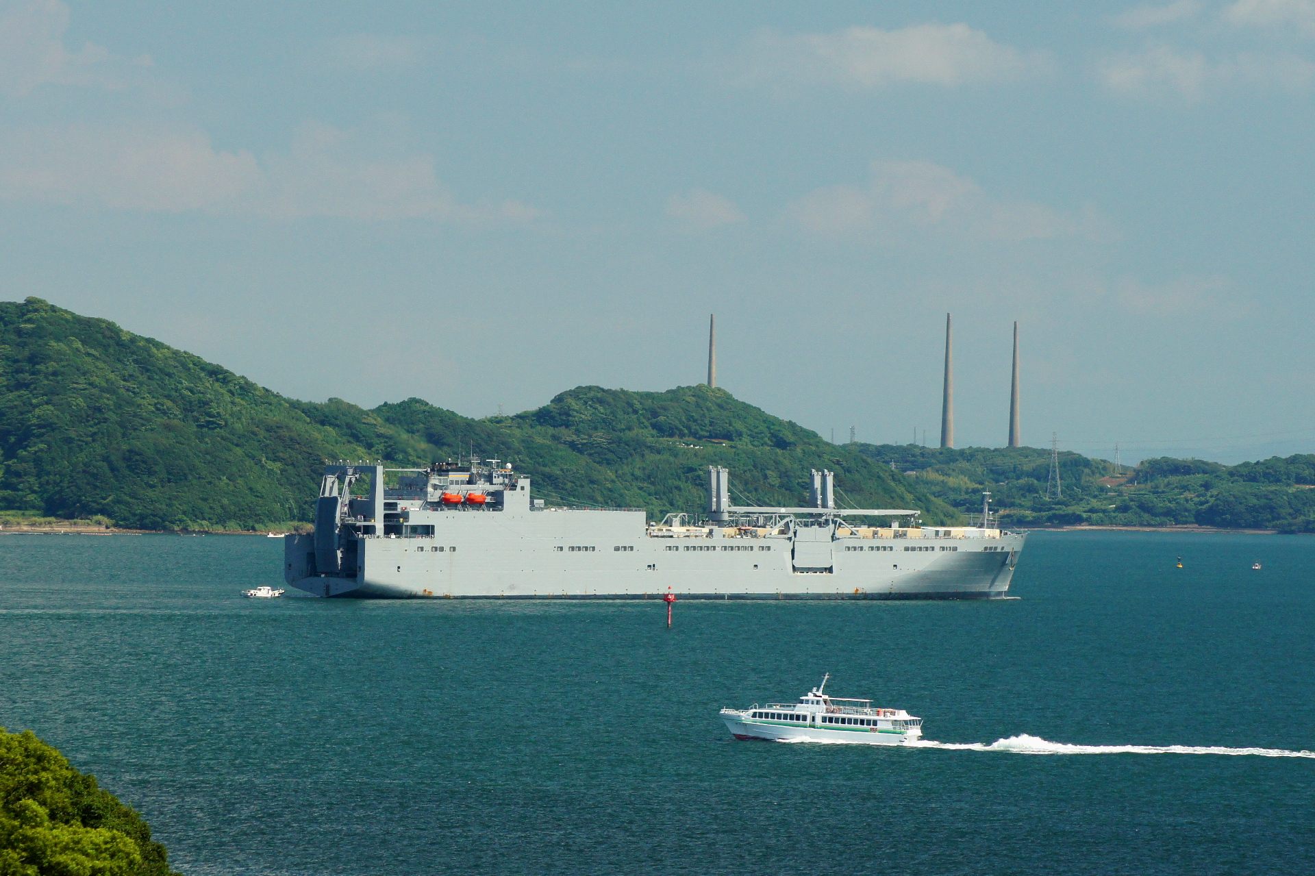 船舶 米軍車両貨物輸送艦チャールトン 壁紙19x1279 壁紙館