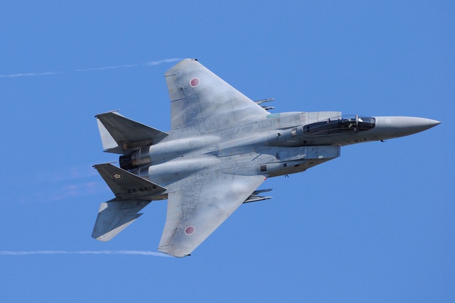 F-15J 機動飛行