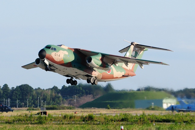 C-1輸送機離陸