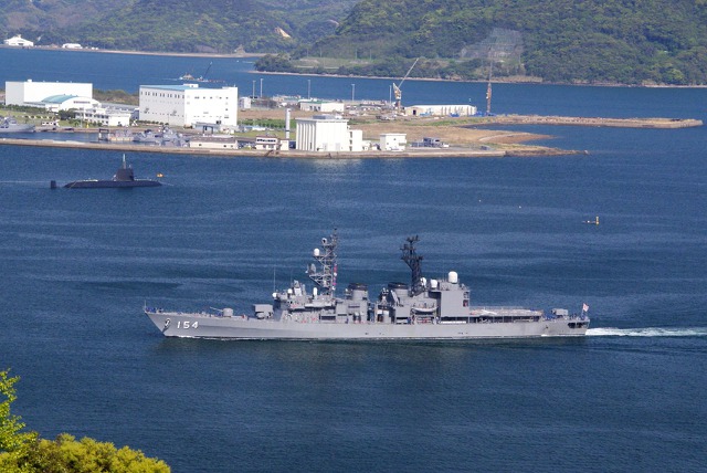 帰港～護衛艦「あまぎり」