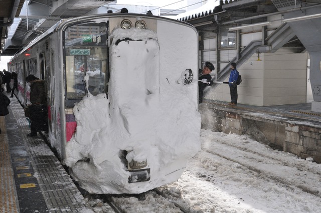 雪との闘い