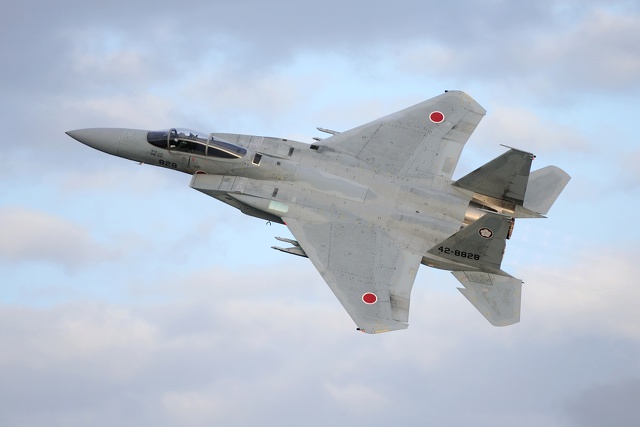 F-15J 機動飛行