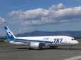 休眠中のB787