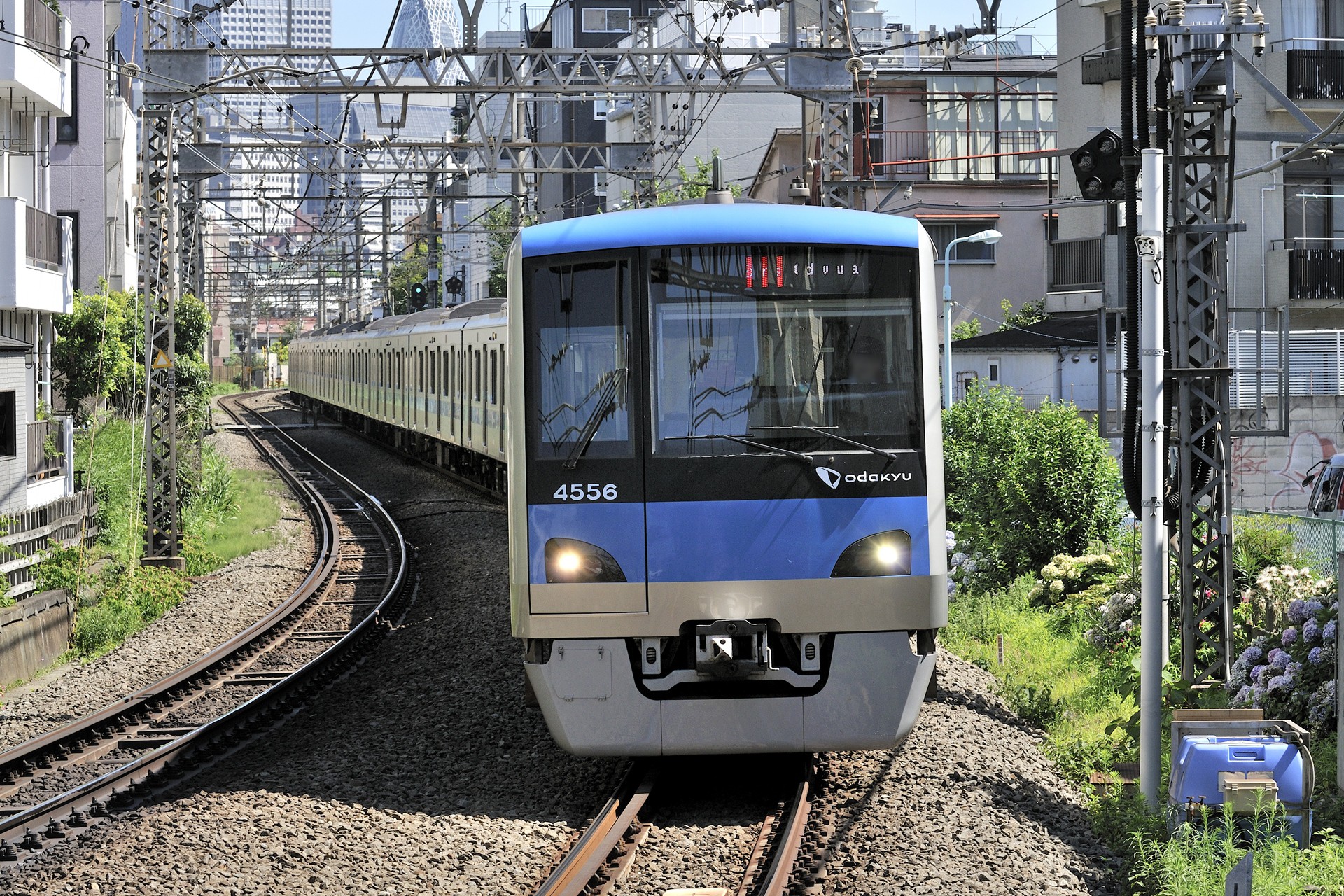 鉄道 電車 小田急4556 壁紙19x1280 壁紙館