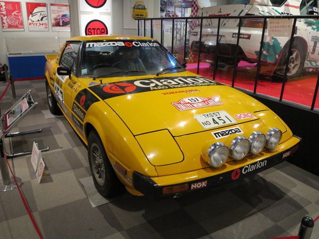 RX-7ラリー モンテクラス優勝車