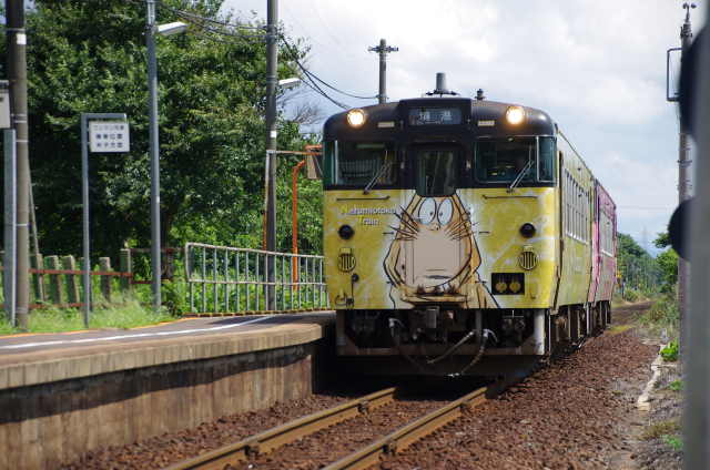 ねずみ男列車 上道駅入線