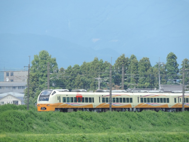 東北本線 E653系いなほ色