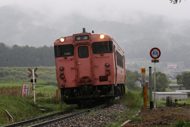 JR芸備線キハ40単行