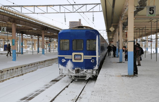 終着駅は雪の中