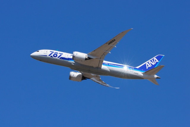 煌めくB787 ANA JA806A