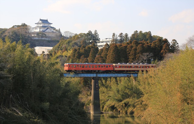 大多喜城といすみ鉄道