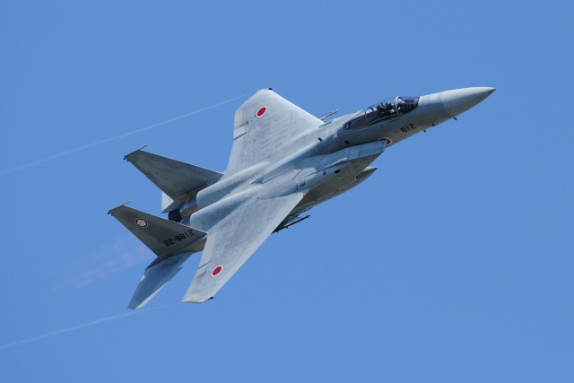 F-15J 機動飛行