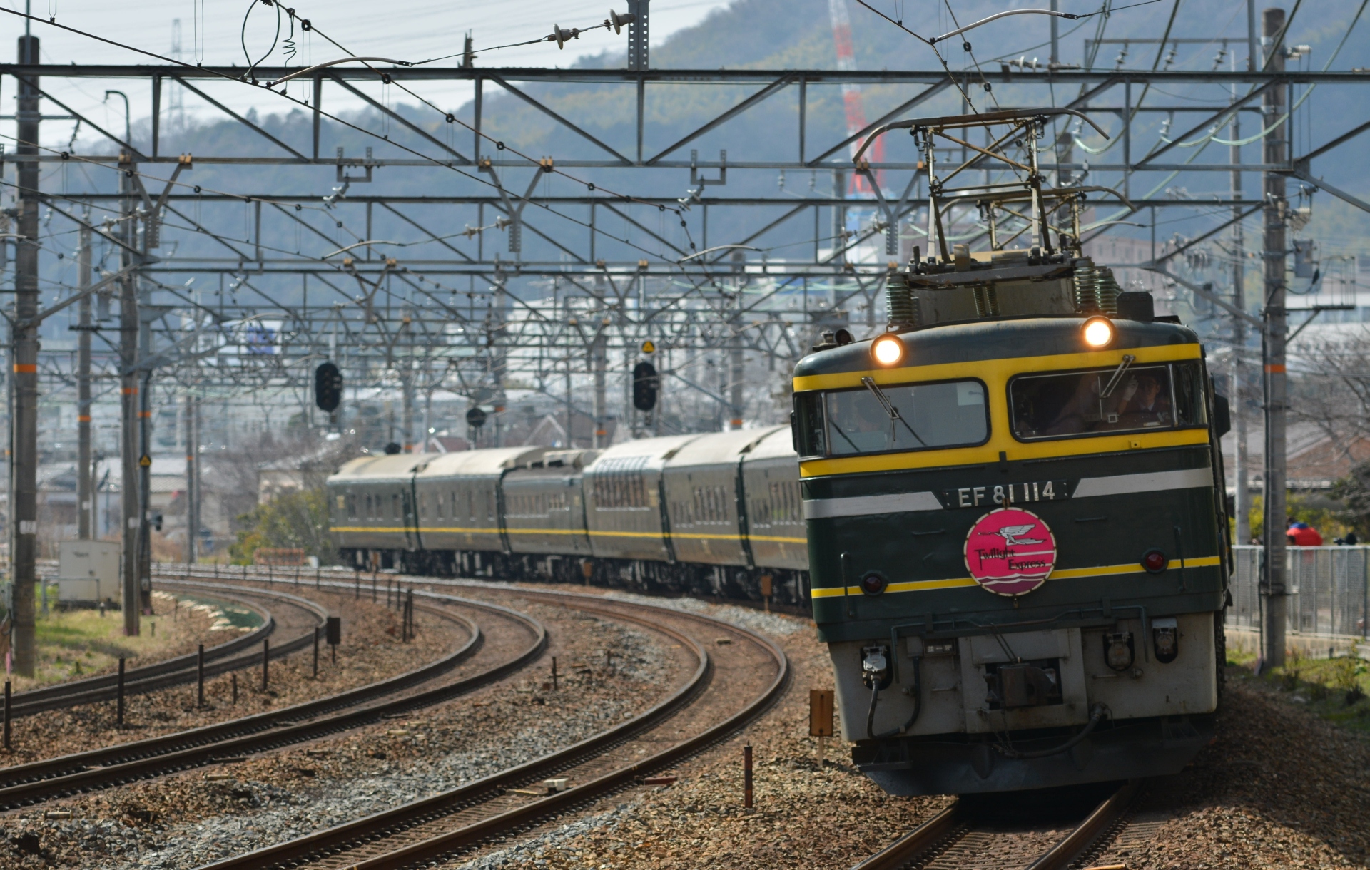 鉄道 電気機関車 トワイライトエクスプレス 壁紙19x12 壁紙館