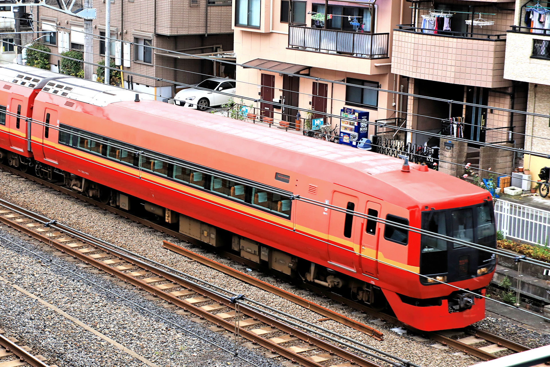 鉄道 電車 朱色特急鬼怒川2 壁紙19x1280 壁紙館