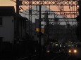 明大前駅と富士山