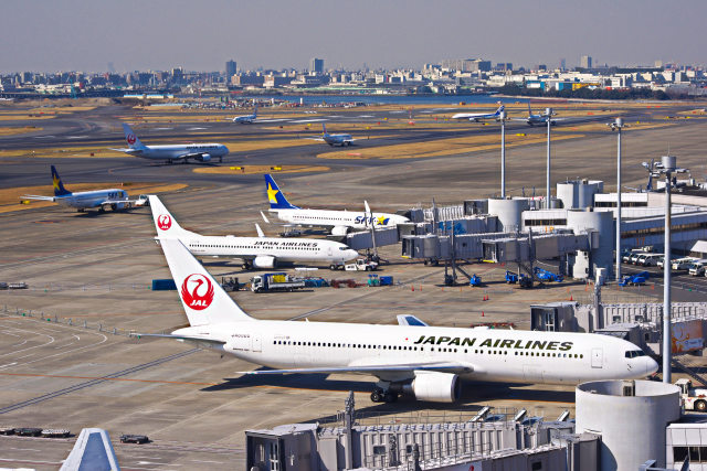 羽田空港 第1TM展望デッキより