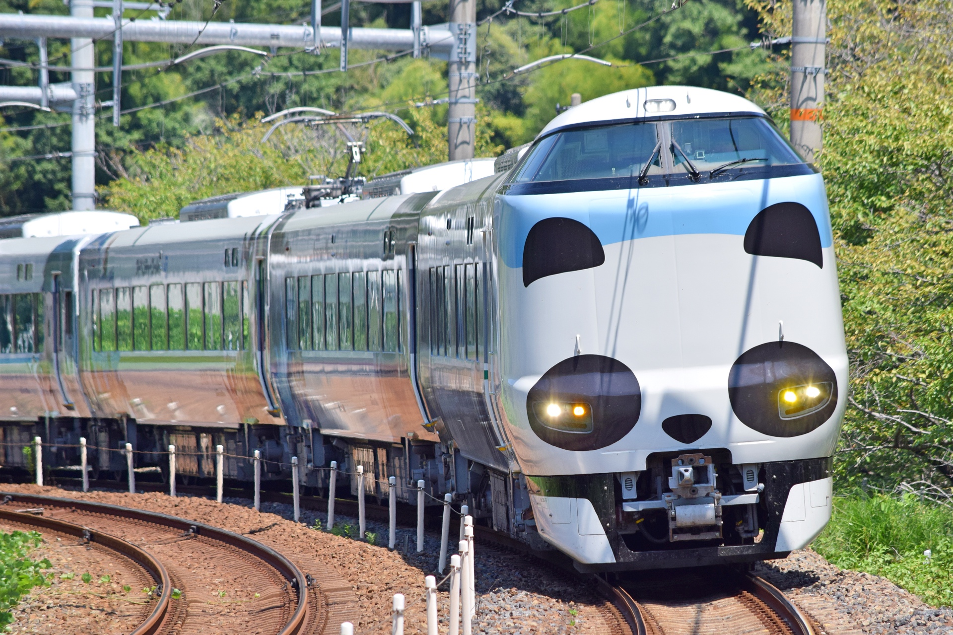 鉄道 電車 パンダくろしお 壁紙19x1279 壁紙館