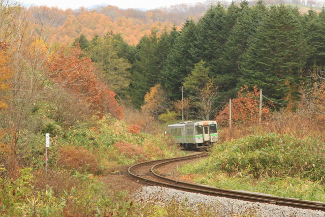 キハ150系山線を行く