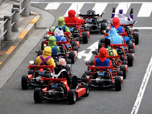 自動車 バイク他 マリオカート 壁紙館