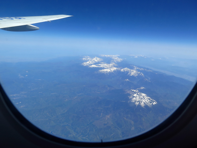 飯田上空