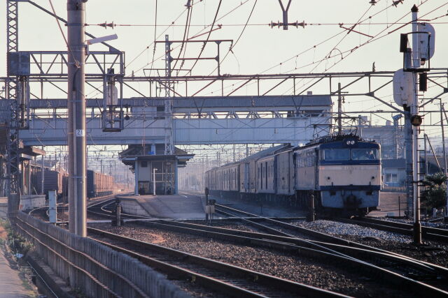 昭和の鉄道143 岡崎駅通過