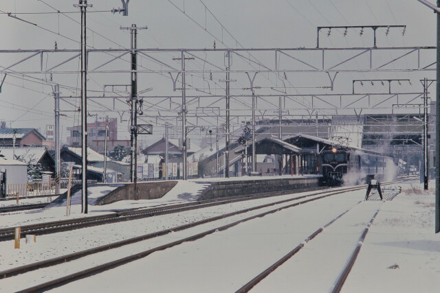 昭和の鉄道222 雪の安城駅