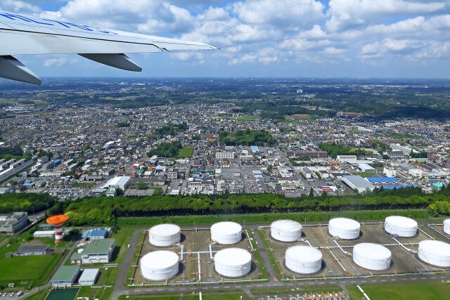 成田上空