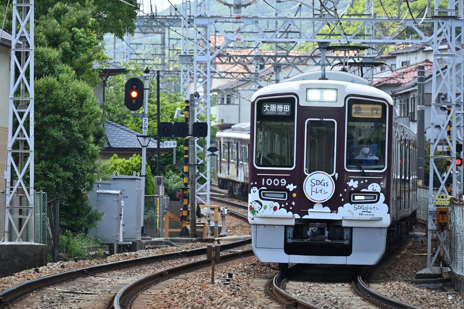 鉄道 電車 阪急電車1000系 宝塚線 壁紙19x1280 壁紙館