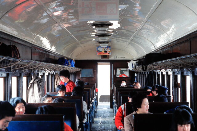 昭和の鉄道456 車内にて