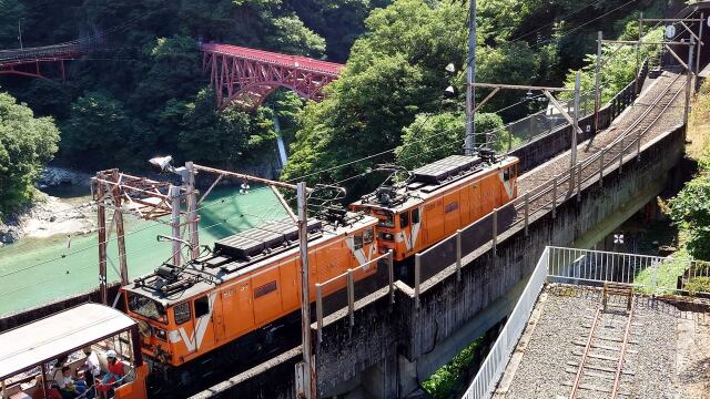 黒部峡谷鉄道トロッコ電車